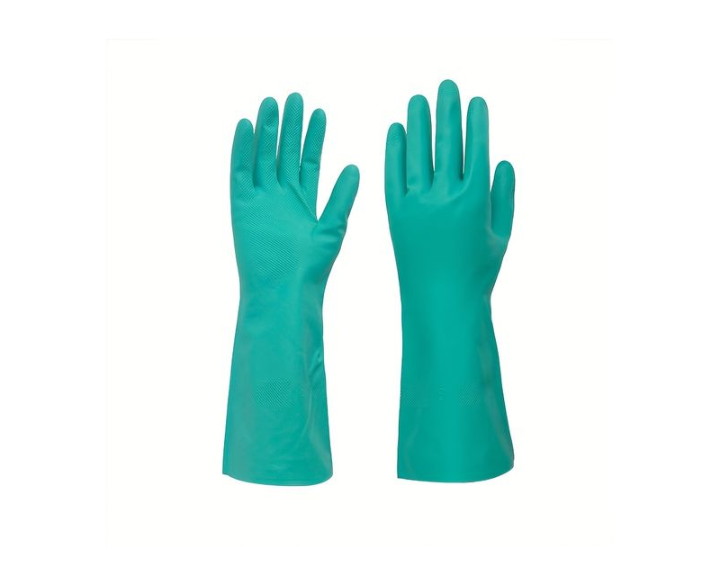 Reusable Nitrile plastic gloves