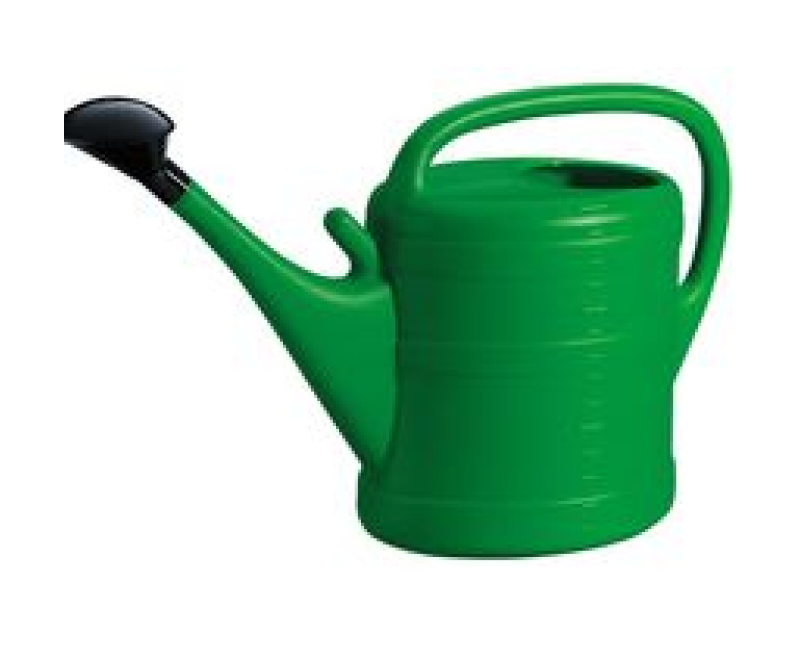 Green Plastic Watering Can